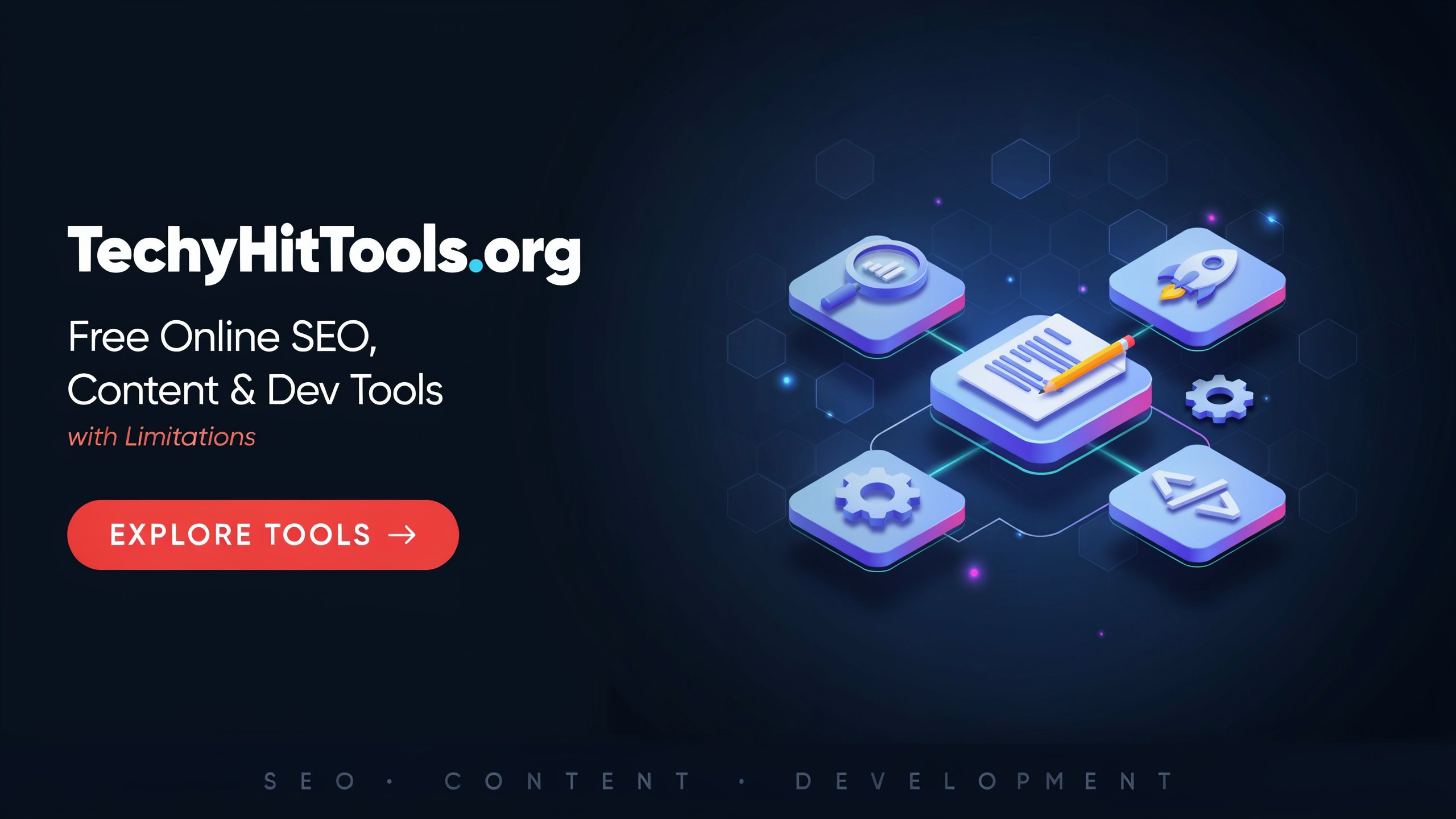 TechyHitTools.org Review: Free Online SEO, Content & Dev Tools with Limitations