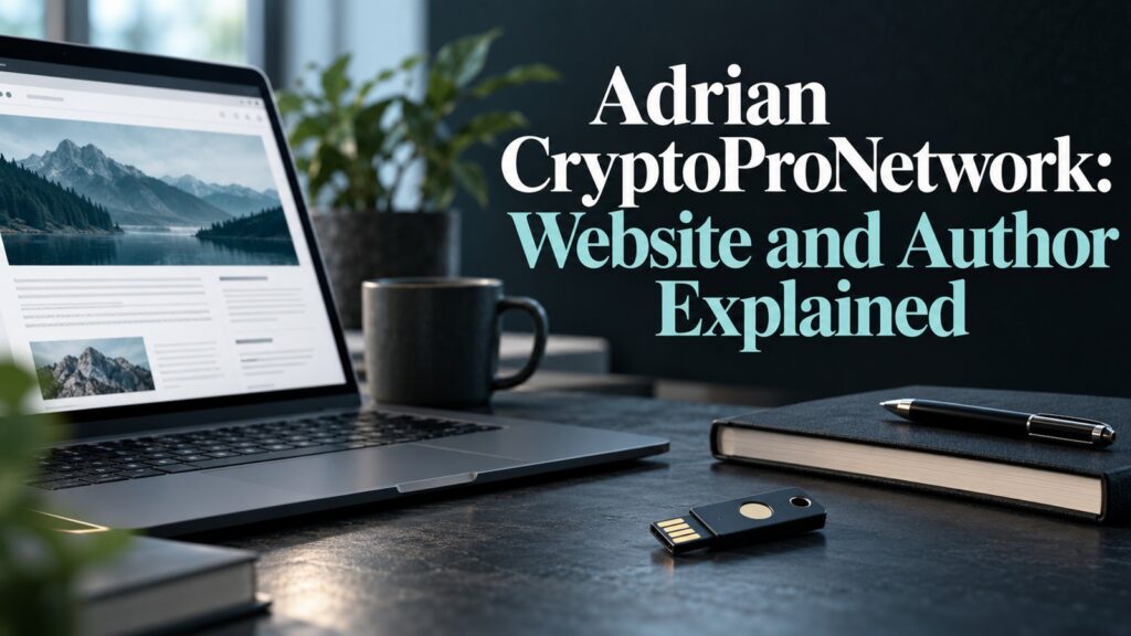 Adrian CryptoProNetwork: Website and Author Explained Adrian CryptoProNetwork: Website and Author Explained