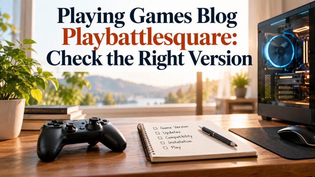 Playing Games Blog Playbattlesquare: Check the Right Version Playing Games Blog Playbattlesquare: Check the Right Version
