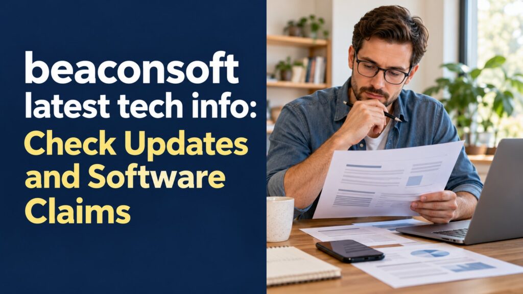 beaconsoft latest tech info: Check Updates and Software Claims — editorial featured cover