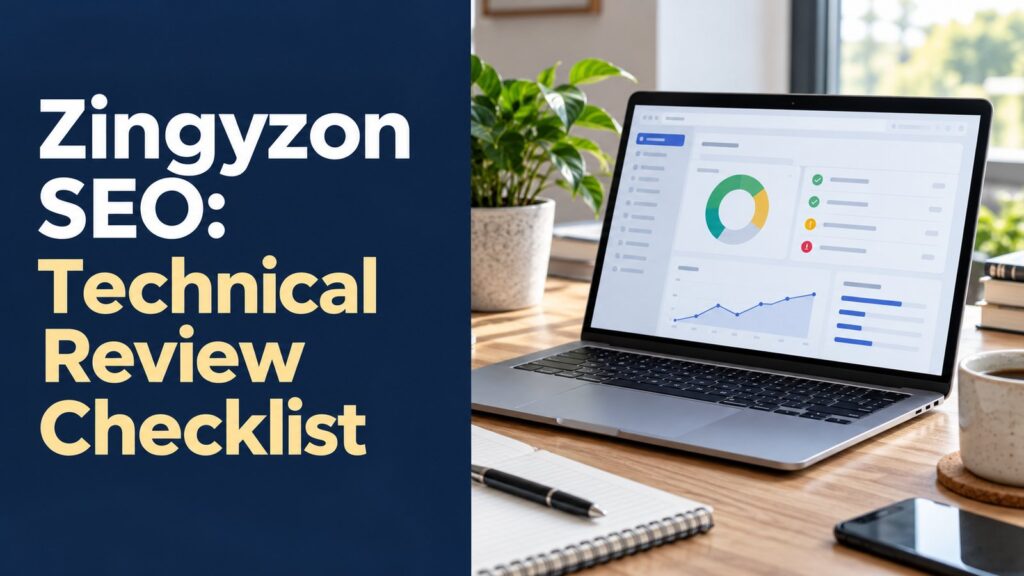 Zingyzon SEO: Technical Review Checklist Zingyzon SEO: Technical Review Checklist — editorial featured cover